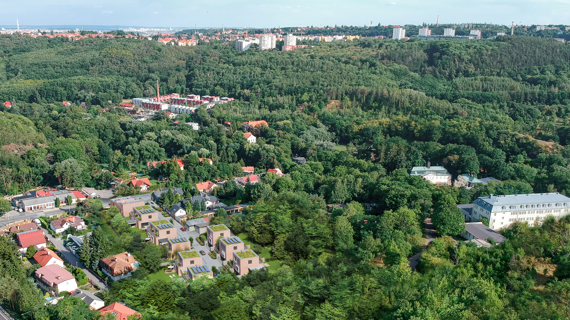 Nedaleko slavné Hanspaulky a zámečku Jenerálka